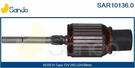 Armature, starter (SAR10136.0)