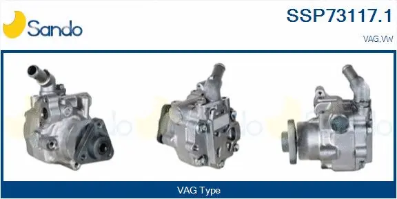 Hydraulic Pump, steering (SSP73117.1)