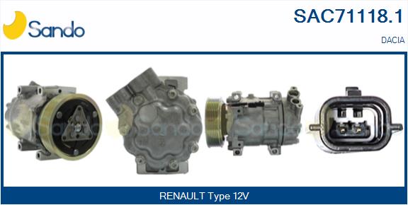 Compressor, air conditioning (SAC71118.1)