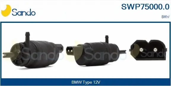 Washer Fluid Pump, window cleaning (SWP75000.0)
