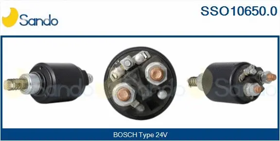 Solenoid Switch, starter (SSO10650.0)