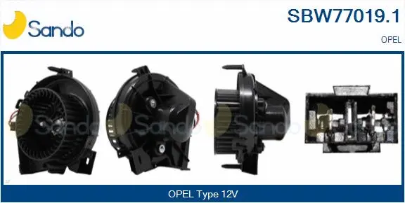 Interior Blower (SBW77019.1)