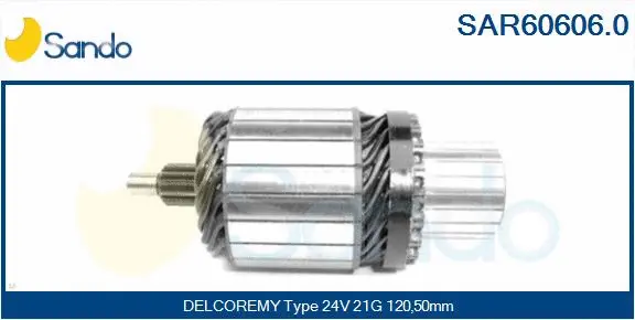 Armature, starter (SAR60606.0)