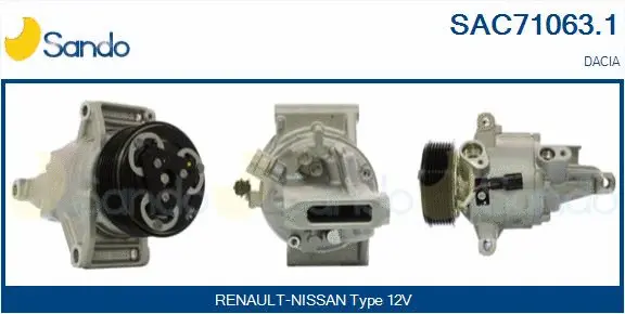 Compressor, air conditioning (SAC71063.1)