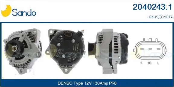 Alternator (2040243.1)