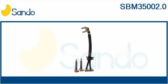 Carbon Brush, starter (SBM35002.0)