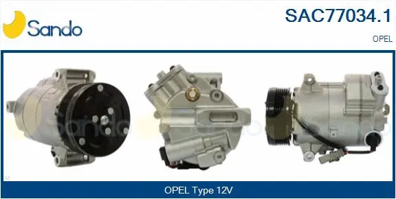 Compressor, air conditioning (SAC77034.1)