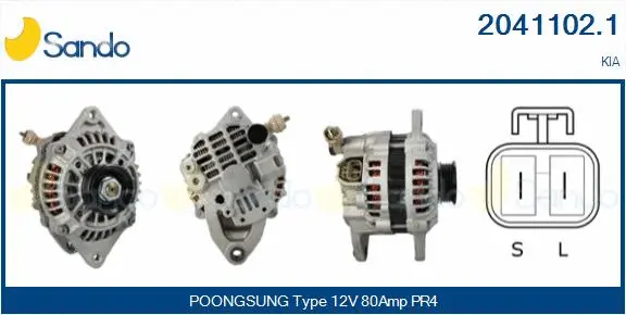 Alternator (2041102.1)