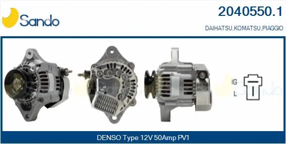 Alternator (2040550.1)