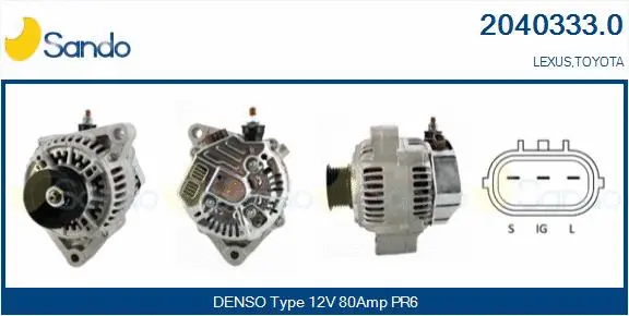 Alternator (2040333.0)