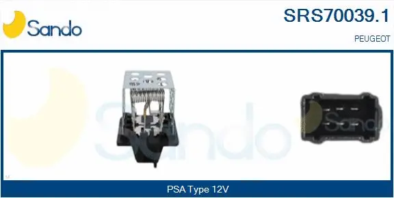 Resistor, interior blower (SRS70039.1)