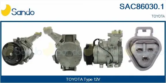 Compressor, air conditioning (SAC86030.1)