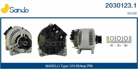 Alternator (2030123.1)