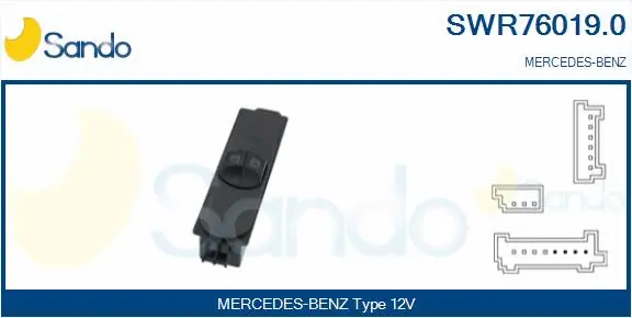 Switch, window regulator (SWR76019.0)