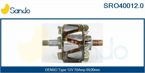 Rotor, alternator (SRO40012.0)