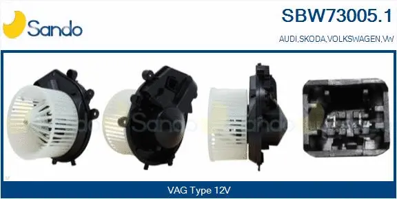 Interior Blower (SBW73005.1)