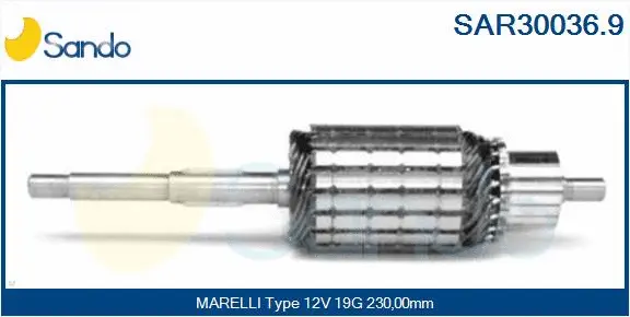 Armature, starter (SAR30036.9)