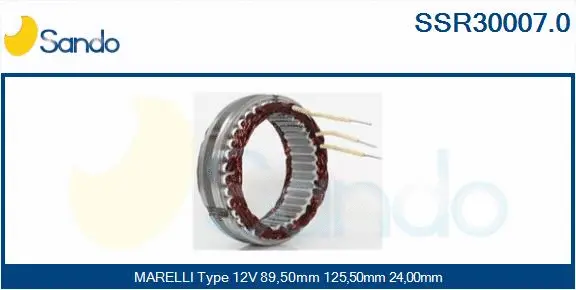 Stator, alternator (SSR30007.0)