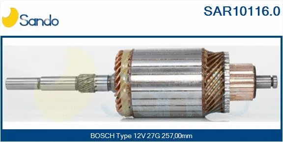 Armature, starter (SAR10116.0)