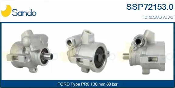 Hydraulic Pump, steering (SSP72153.0)
