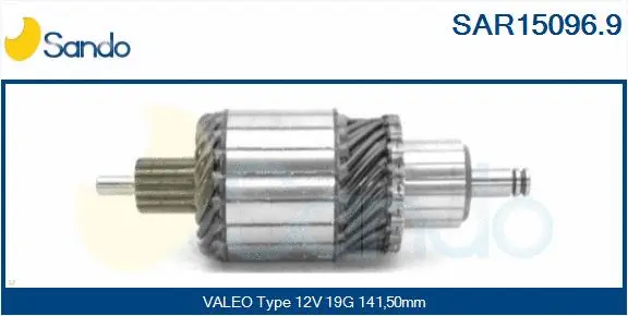 Armature, starter (SAR15096.9)