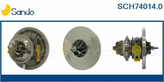 Core assembly, turbocharger (SCH74014.0)