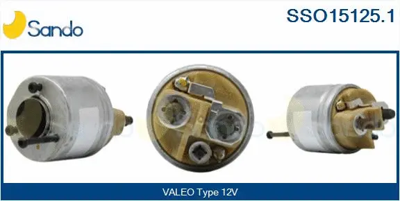 Solenoid Switch, starter (SSO15125.1)