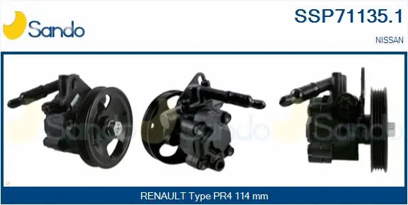 Hydraulic Pump, steering (SSP71135.1)