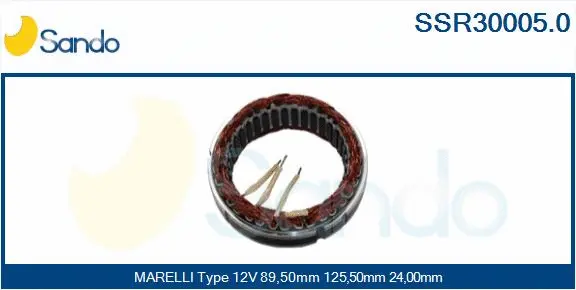 Stator, alternator (SSR30005.0)