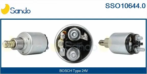 Solenoid Switch, starter (SSO10644.0)