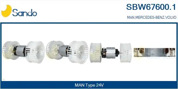 Interior Blower (SBW67600.1)