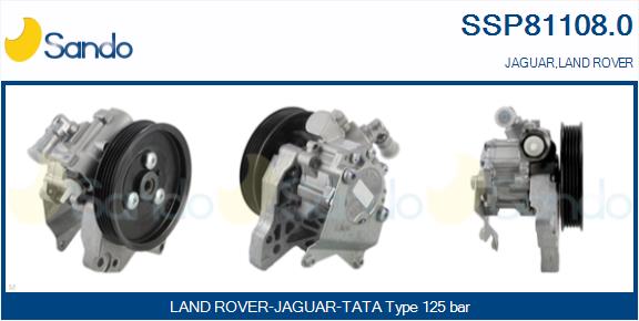 Hydraulic Pump, steering (SSP81108.0)
