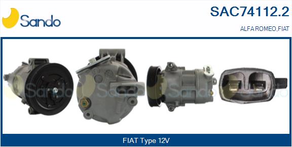 Compressor, air conditioning (SAC74112.2)