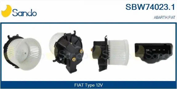 Interior Blower (SBW74023.1)