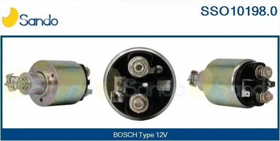 Solenoid Switch, starter (SSO10198.0)