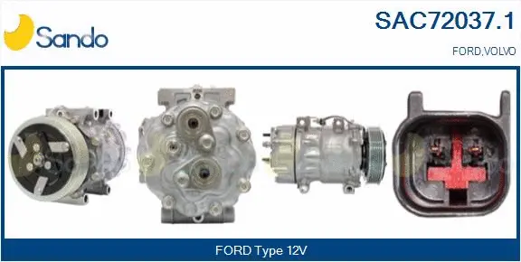 Compressor, air conditioning (SAC72037.1)