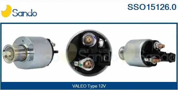 Solenoid Switch, starter (SSO15126.0)