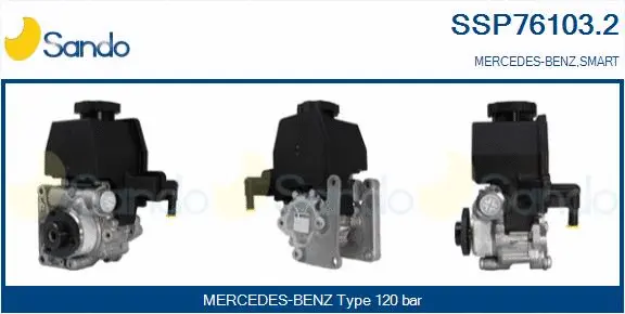 Hydraulic Pump, steering (SSP76103.2)