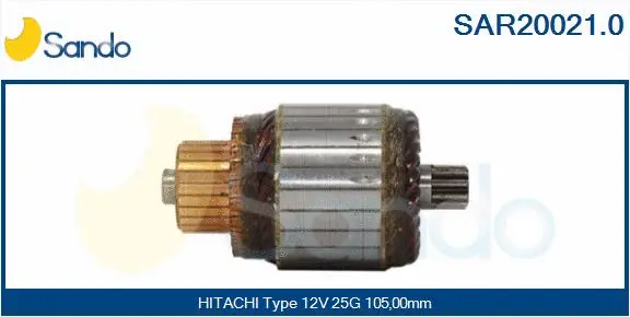 Armature, starter (SAR20021.0)