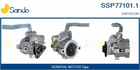 Hydraulic Pump, steering (SSP77101.1)