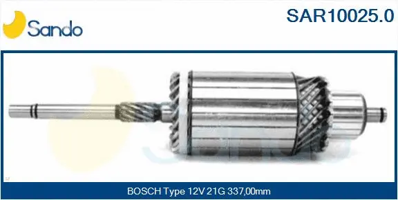 Armature, starter (SAR10025.0)