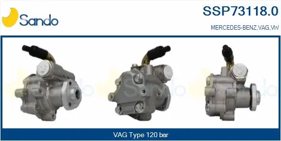 Hydraulic Pump, steering (SSP73118.0)