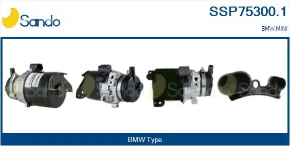 Hydraulic Pump, steering (SSP75300.1)