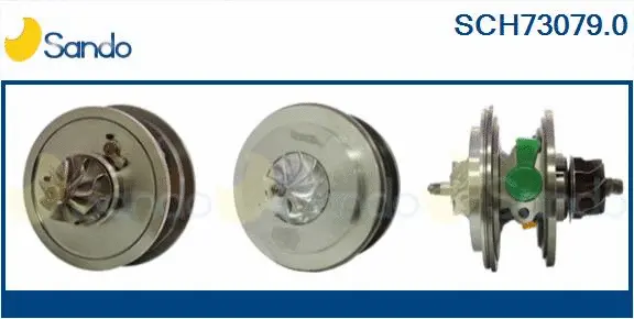 Core assembly, turbocharger (SCH73079.0)