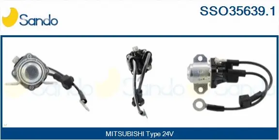 Solenoid Switch, starter (SSO35639.1)