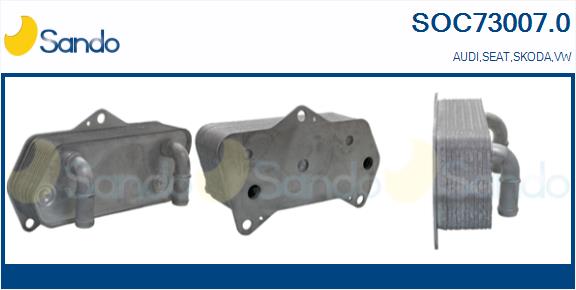 Oil Cooler, engine oil (SOC73007.0)