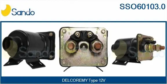 Solenoid Switch, starter (SSO60103.0)