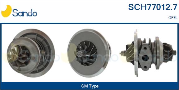 Core assembly, turbocharger (SCH77012.7)