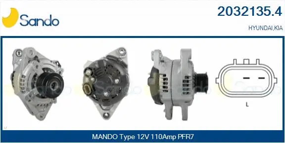 Alternator (2032135.4)