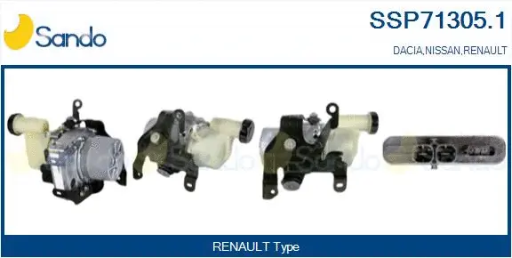 Hydraulic Pump, steering (SSP71305.1)